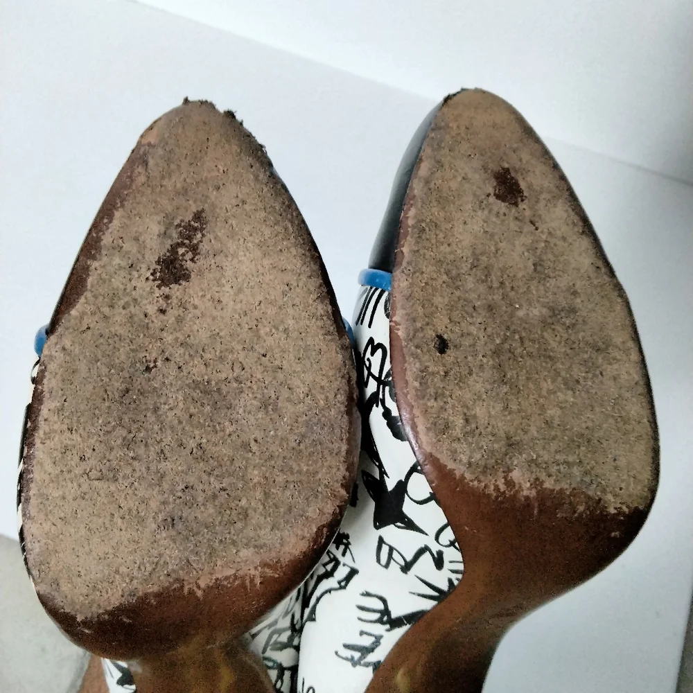 LANVIN BLACK/WHITE PRINTED. - Picture 8 of 10